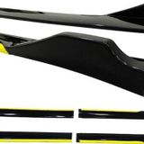 Omsa Universal Race Flaplı Sarı Piano Black ABS Marşpiyel