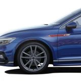 Omsa VW Passat B8.5 R-Line Krom Kırmızı 4 Parça ABS 2019 ve Sonrası Çamurluk Çıtası