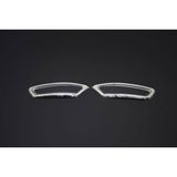 Omsa VW Passat B8 Krom R Line Difüzör 2015-2019 Arası Egzoz Çerçevesi