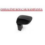 Omsaline Dacia Logan MCV 2014 Sonrası Sürgülü Siyah Kol Dayama Kolçağı