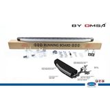 Omsaline Nissan Qashqai Blackline 2007-2013 Aluminyum Yan Basamak Koruma