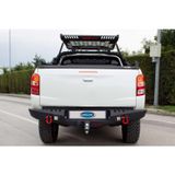 Omsaline OMSA Mitsubishi L200 Dakar Çelik Arka Tampon Ledli Sensörlü-Sensörsüz 2015-2019 Arası