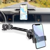OMU Bronco Telefon Montajı, 2 Kademeli Top - Soket Tasarımı, Tamamen Metal Yapı, 360° Ayar Gösterge Paneli Cep Telefonu Montajı, Tüm Akıllı Telefonlar için Ford Bronco 2021+ için Uygun (Tahribatsız