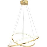 Ömür Avize Alex Gold 2 Li Ledli Avize 30*40 cm Çap - 1 - Beyaz
