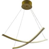 Ömür Avize Almira Gold Kasa Beyaz Ledli Ikili Avize - 1