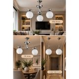 Ömür Avize Avizeseti Modern Füme Komple Set Avize Tekli Ikili Üçlü Avize