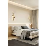 Ömür Avize Gold 2li Ledli Aplik ( Pilli Değildir )
