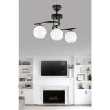 Ömür Avize Hestia Modern 3Lü Camlı Avize