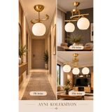 Ömür Avize HESTİA MODERN AVİZE SETİ (TEKLİ İKİLİ ÜÇLÜ)