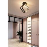 Ömür Avize Milan Siyah Kasa Modern Ledli Ikili Avize - 1 - Beyaz