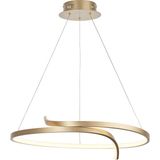 Ömür Avize Penumbra Modern Ledli Eskıtme Gold Kasa Avize - Renkli