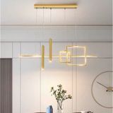 Ömür Avize Zodyak eskitme gold Modern Tasarım Ledli Avize - Renkli