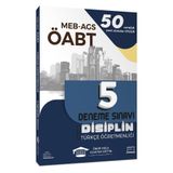 Ömür Hoca Uzaktan Eğitim Ömür Güner ÖABT MEB-AGS Türkçe Öğretmenliği Disiplin 5 Deneme Çözümlü - Ömür Güner Ömür Hoca Uzaktan