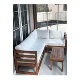 Ömür Konsept Ahşap Köşe Takımımız Bahçe Balkon Teras Dinleme Koltuğu