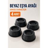 Omuta 4lü Beyaz Eşya Masa Mobilya Koltuk Ayağı Gürültü Önleyici Yükseltici
