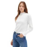Omuz Detaylı Ekru Kazak Slim Fit/Dar Kesim 1710798-70057