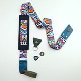 Omuz Yastıklı Gitar ve Ukulele Askısı, Strap Lock, Pena Kılıfı, Kafa Bağlantı Aparatı - Neomayan Sr
