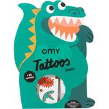 OMY Tattoos Dinos Çocuk Geçici Dövme - Standart