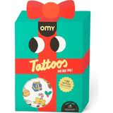 OMY Tattoos Ho Ho Ho Çocuk Geçici Dövme - Standart