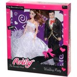 OMZ 02264 Oydaş, Anlily Gelin ve Damat / +3 Yaş Kız Erkek Çocuk Oyuncak Eğitici Oyuncaklar - Çok Renkli