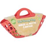 Omz 04081 Sebze Meyve Çantası Kız Erkek Çocuk Oyuncak Eğitici Oyuncaklar