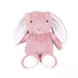 Omz 0822 Peluş Göbekli Tavşan Pembe -My Friend Toys Kız Erkek Çocuk Oyuncak Eğitici Oyuncaklar