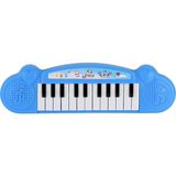 OMZ 10005 Piano Mavi Kız Erkek Çocuk Oyuncak Eğitici Oyuncaklar - Çok Renkli