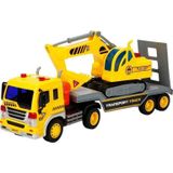 Omz 1:20 Sesli Ve Işıklı Transporter Taşıyıcı Tır Kız Erkek Çocuk Oyuncak Eğitici Oyuncaklar