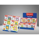 OMZ 13422 Fisher Price Mini Puzzle Display -Ks Kız Erkek Çocuk Oyuncak Eğitici Oyuncaklar - Çok Renkli