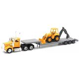 Omz 1:43 Long Haul Kenworth Taşıyıcı Tır Ve Dozer Kız Erkek Çocuk Oyuncak Eğitici Oyuncaklar