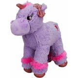 OMZ 1511 Unicorn Renkli Peluş At 28CM Kız Erkek Çocuk Oyuncak Eğitici Oyuncaklar - Çok Renkli
