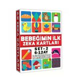 Omz 2205 Eğitici Kartlar 6-12 Ay Zeka Kartları Kız Erkek Çocuk Oyuncak Eğitici Oyuncaklar