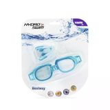 Omz 26034 Bestway Çocuk Yüzücü Gözlüğü, Burun Mandalı Ve Koruyucu Kulak Tıkacı Seti 7+ Kız Erkek Çocuk O