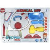 OMZ 4091 Kutulu Doktor Set-Zz Kız Erkek Çocuk Oyuncak Eğitici Oyuncaklar - Çok Renkli