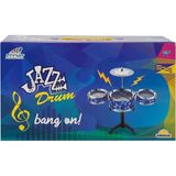 OMZ 41008 Jazz Drum Mini Bateri Seti Kız Erkek Çocuk Oyuncak Eğitici Oyuncaklar - Çok Renkli
