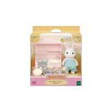 Omz 5678 Sylvanian Families Kar Tavşanı Babanın Yemek Pişirme Seti +3 Yaş Kız Erkek Çocuk Oyuncak Eğitic
