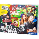 Omz 64329 Bilim Ve Oyun - Dövme Sanatı +8 Yaş Kız Erkek Çocuk Oyuncak Eğitici Oyuncaklar