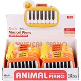 OMZ 8897-1B Ördek Işıklı Müzikal Piano - 1ADET Fiyatıdır Kız Erkek Çocuk Oyuncak Eğitici Oyuncaklar - Çok Renkli