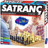 Omz Ahşap Satranç Kız Erkek Çocuk Oyuncak Eğitici Oyuncaklar