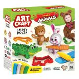 Omz Art Craft Eğlenceli Hayvanlar Oyun Hamuru Seti 11 Parça Kız Erkek Çocuk Oyuncak Eğitici Oyuncaklar