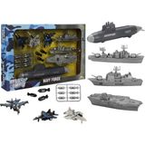 OMZ Asker Oyun Set Jet/truck Uçak Gemisi Kız Erkek Çocuk Oyuncak Eğitici Oyuncaklar - Çok Renkli