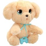 OMZ Baby Paws Labrador Sesli Peluş 20CM Kız Erkek Çocuk Oyuncak Eğitici Oyuncaklar - Çok Renkli