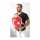 Omz Baby Shada Türk Bayraklı Kanguru Kılıfı Kız Erkek Çocuk Oyuncak Eğitici Oyuncaklar