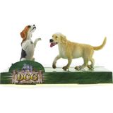 OMZ Beagle ve Labrador Retrieve Model Hayvan Köpek Kız Erkek Çocuk Oyuncak Eğitici Oyuncaklar - Çok Renkli