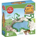 OMZ Bu-Bu Games Oyun Kumu ve Çiftlik Hayvan Kalıplı Set 500 gr Kız Erkek Çocuk Oyuncak Eğitici Oyuncakla - Çok Renkli