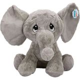 OMZ Büyük Kulaklı Peluş Fil 45CM Kız Erkek Çocuk Oyuncak Eğitici Oyuncaklar - Çok Renkli
