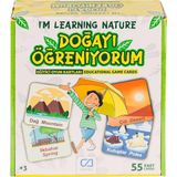 Omz Caegt-5053 Doğayı Öğreniyorum Eğitici Oyun Kartları Kız Erkek Çocuk Oyuncak Eğitici Oyuncaklar