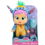 OMZ CYB70000 Cry Babies Love And Care Stitch Kostümlü Bebek Kız Erkek Çocuk Oyuncak Eğitici Oyuncaklar - Çok Renkli