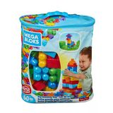 Omz Cyp67 Mega Bloks® 60 Parçalı Blok Torbaları 2 Asorti - Mavi - Pembe +1 Yaş Kız Erkek Çocuk Oyuncak E