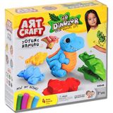 Omz Dede 3D Dinozor Oyun Hamuru Seti Kız Erkek Çocuk Oyuncak Eğitici Oyuncaklar